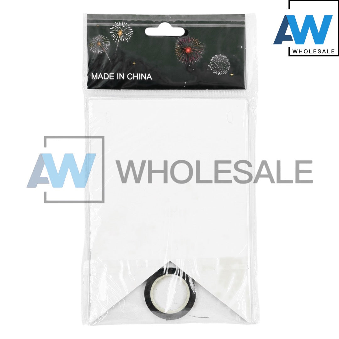 PS-507 (1 set) Firework Happy New Year Banner