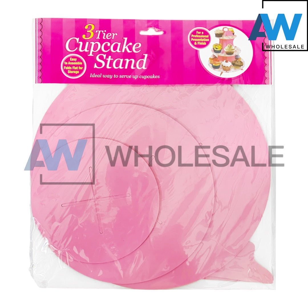 PS-80 (1 set) Plain Paper Cupcake Stand