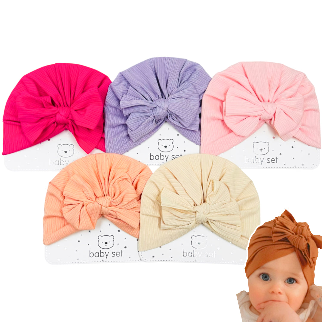 TB-352 (1 pc) Ribbon Baby Turband Headbands
