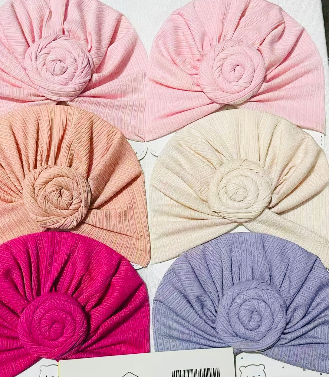TB-354 (1 pc) Swirl Donut Baby Turband Headband