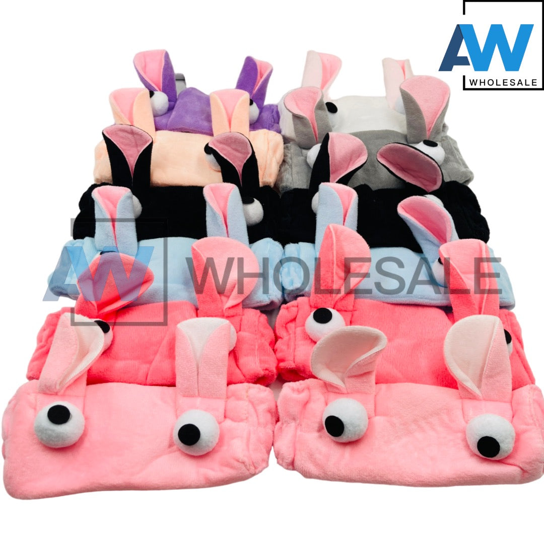 TB-77 (12 pcs) Bunny Eye Turbands