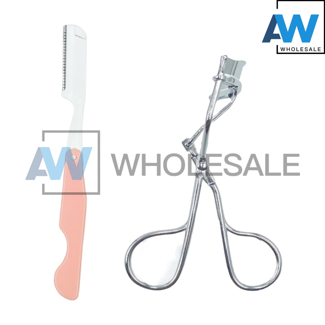 XP-1154 (1 card) Eyelash Curler & Pocket Razor