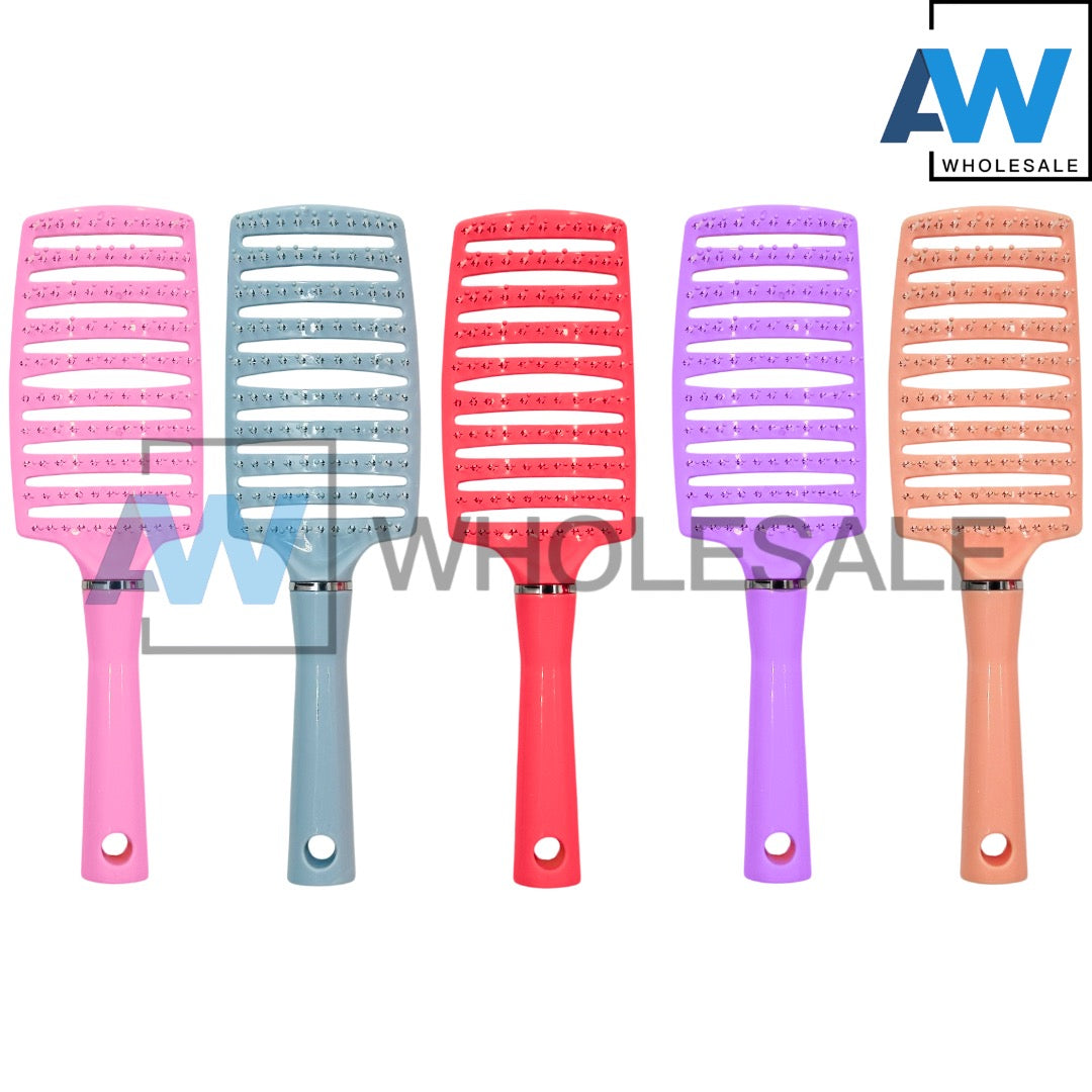 XP-1177 (1 pc) Curved PVC Hair Combs