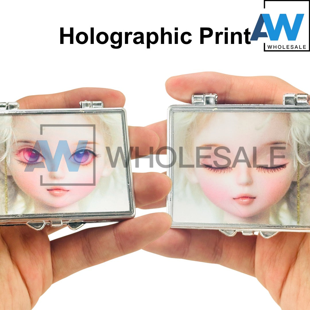 XP-1180 (1 pc) Holographic Double Sided Foldable Mirror
