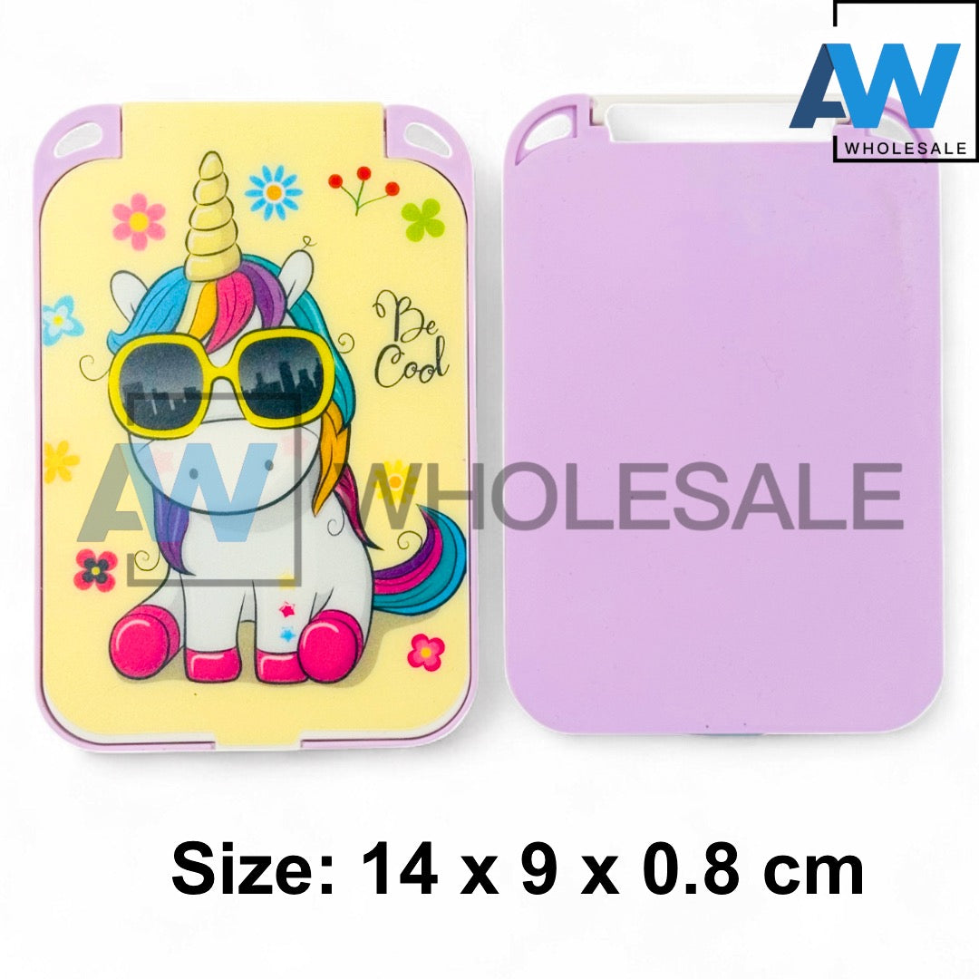 XP-1186 (1 pc) Unicorn Rectangle Foldable Mirror