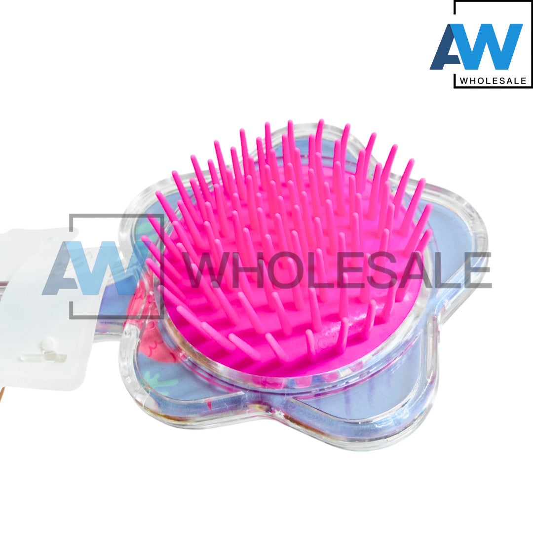 XP-1238 (1 pc) Glitter Acrylic Kids Hair Brush