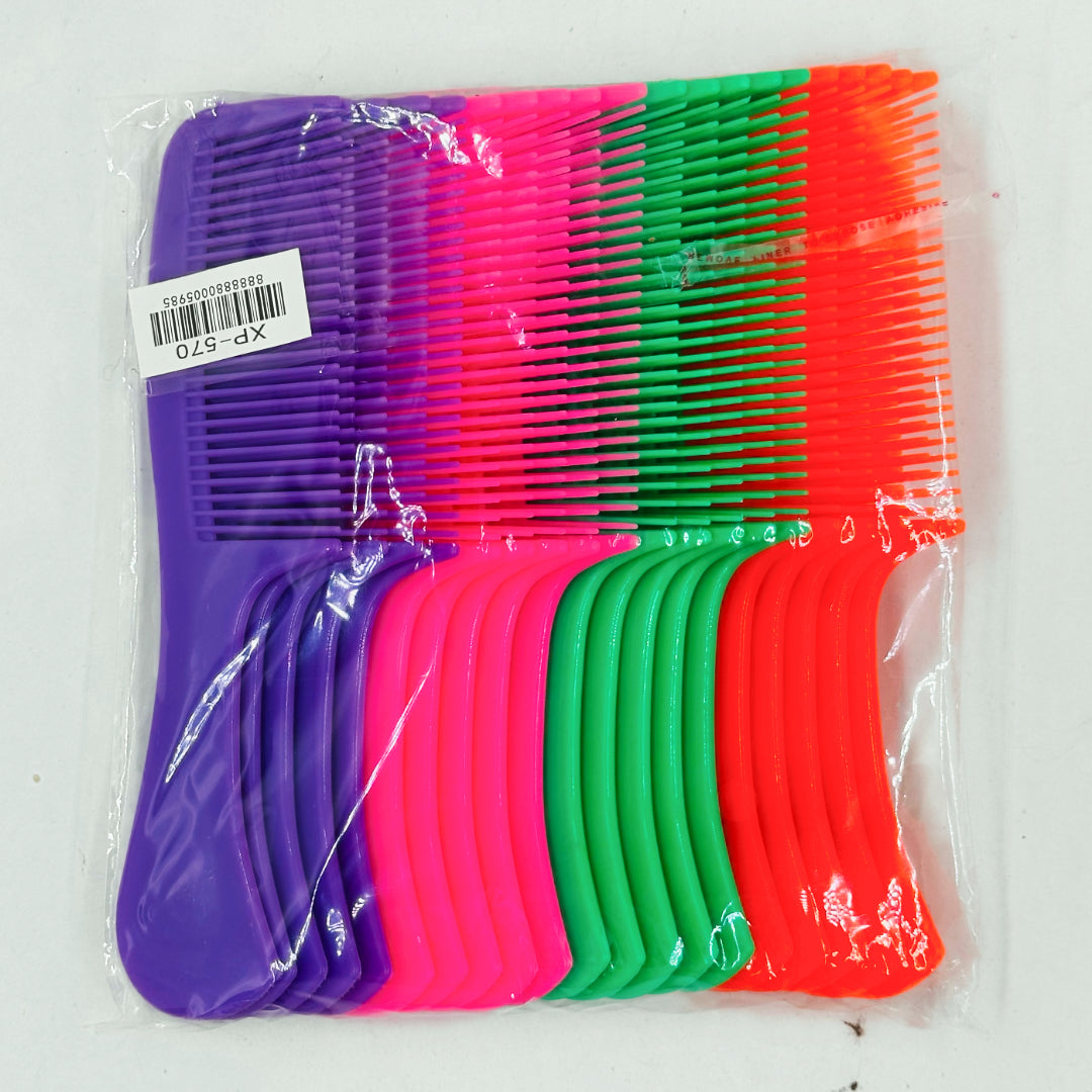XP-570 (12 pcs) Character PVC Hair Combs