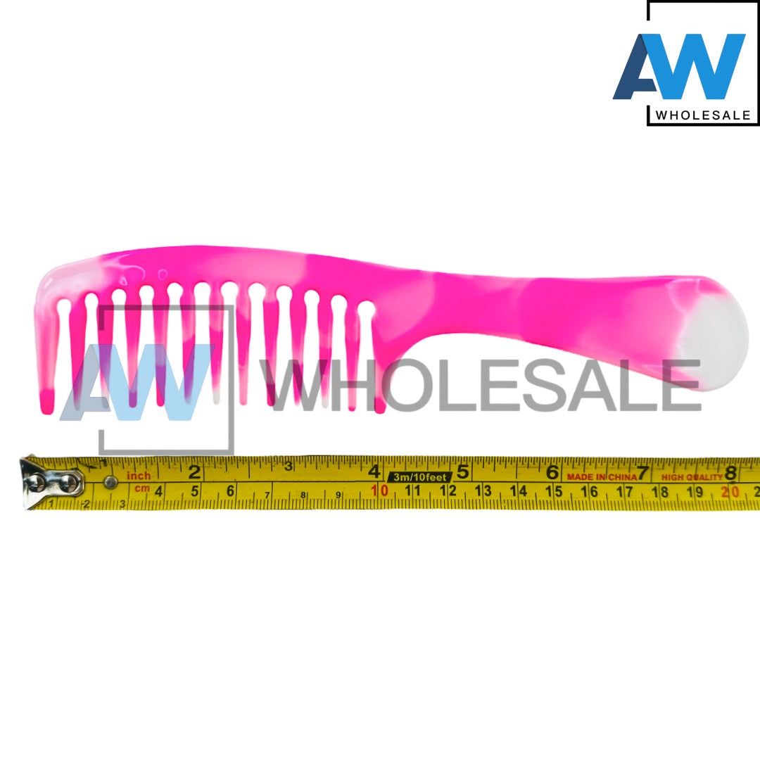 XP-636 (12 pcs) Ombre PVC Hair Comb