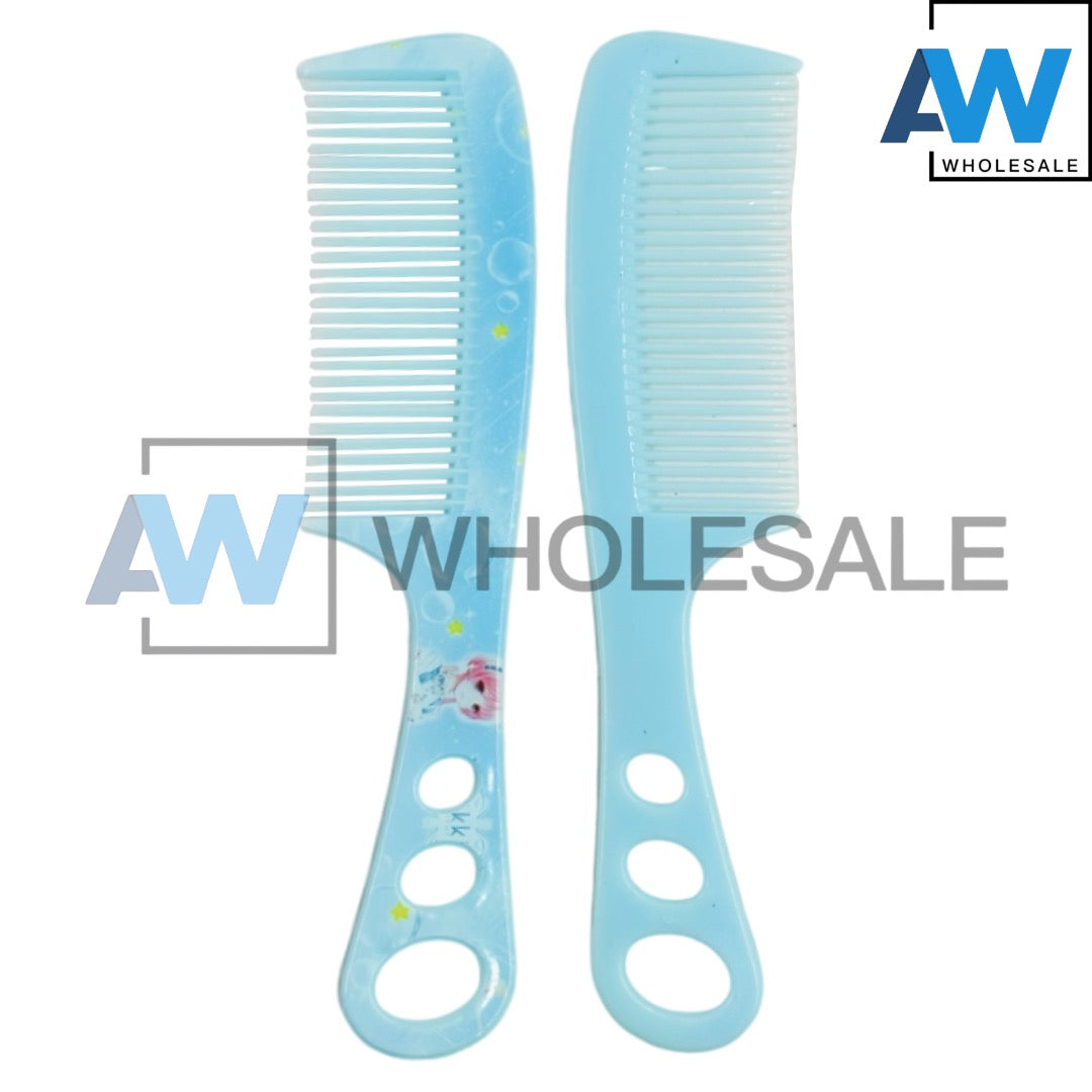 XP-639 (12 pcs) Anime Design PVC Hair Combs