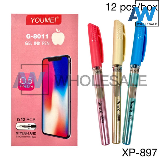 XP-897 (12 pcs) G-8011 Gelpen Ballpens