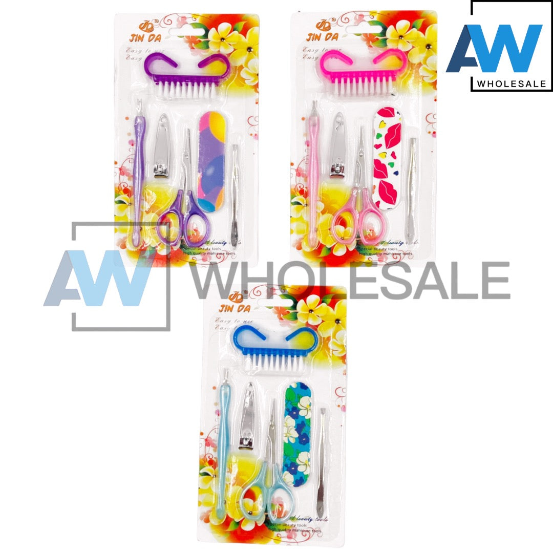 A-37 (1 card) 6 in 1 Manicure Nail Set