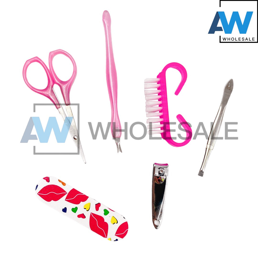 A-37 (1 card) 6 in 1 Manicure Nail Set