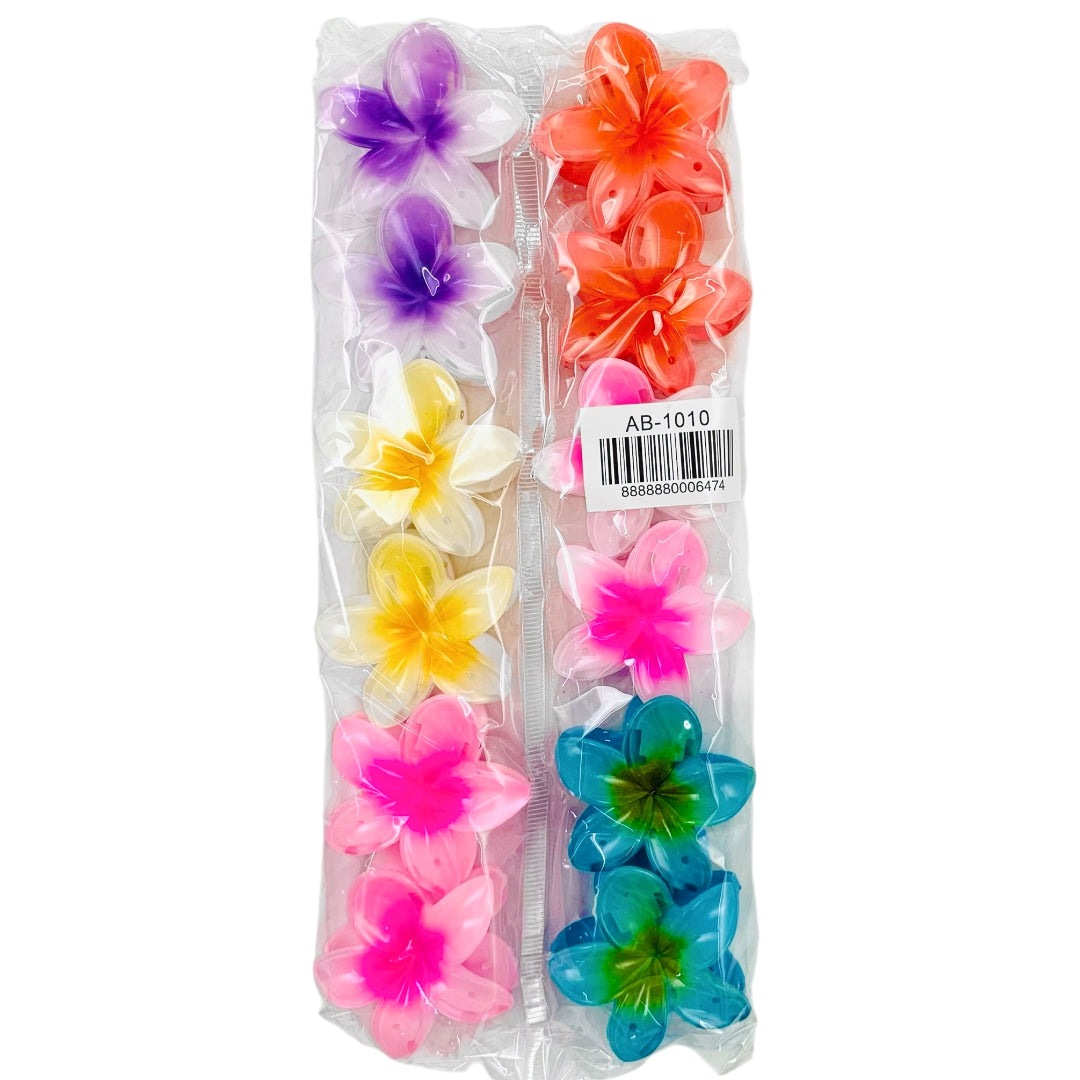 AB-1010 (12 pcs) Glossy 6 cm Hair Clamps