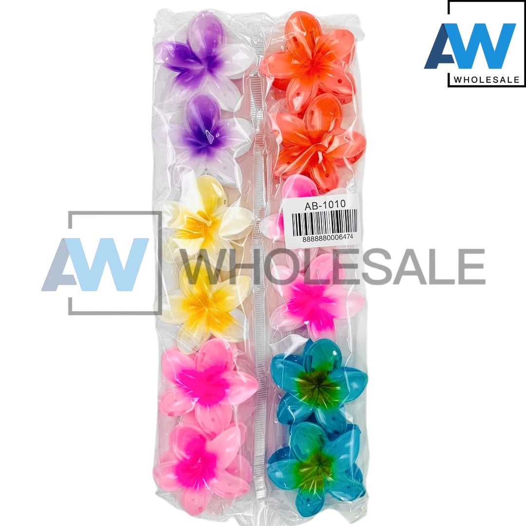 AB-1010 (12 pcs) Glossy 6 cm Hair Clamps