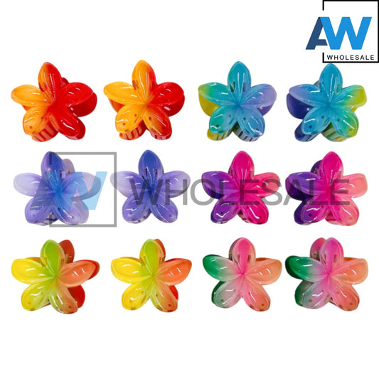 AB-1019 (12 pcs) Glossy 8 cm Hair Clamps