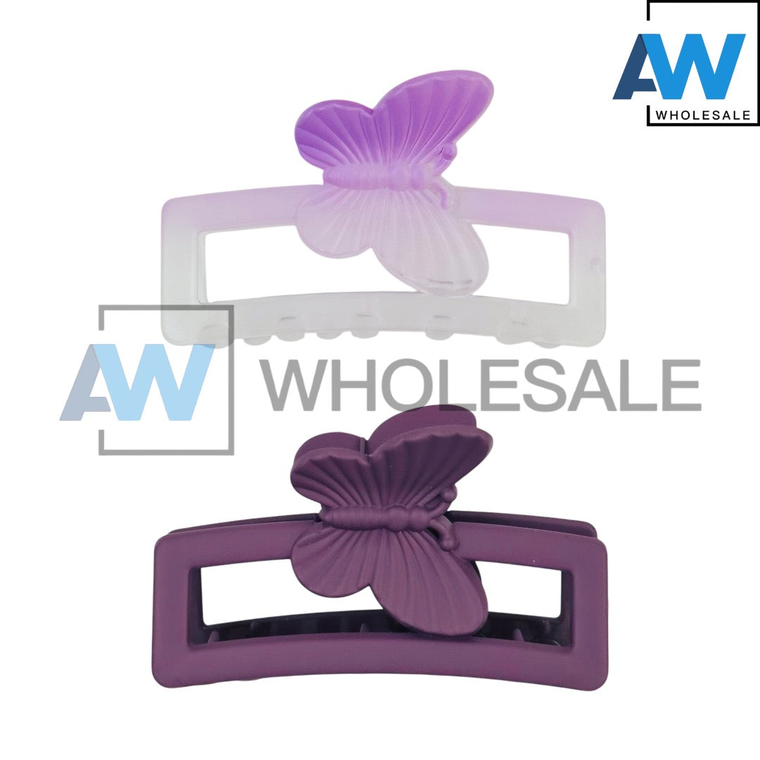AB-1104 (12 pcs) Matte 7 cm Hair Clamps