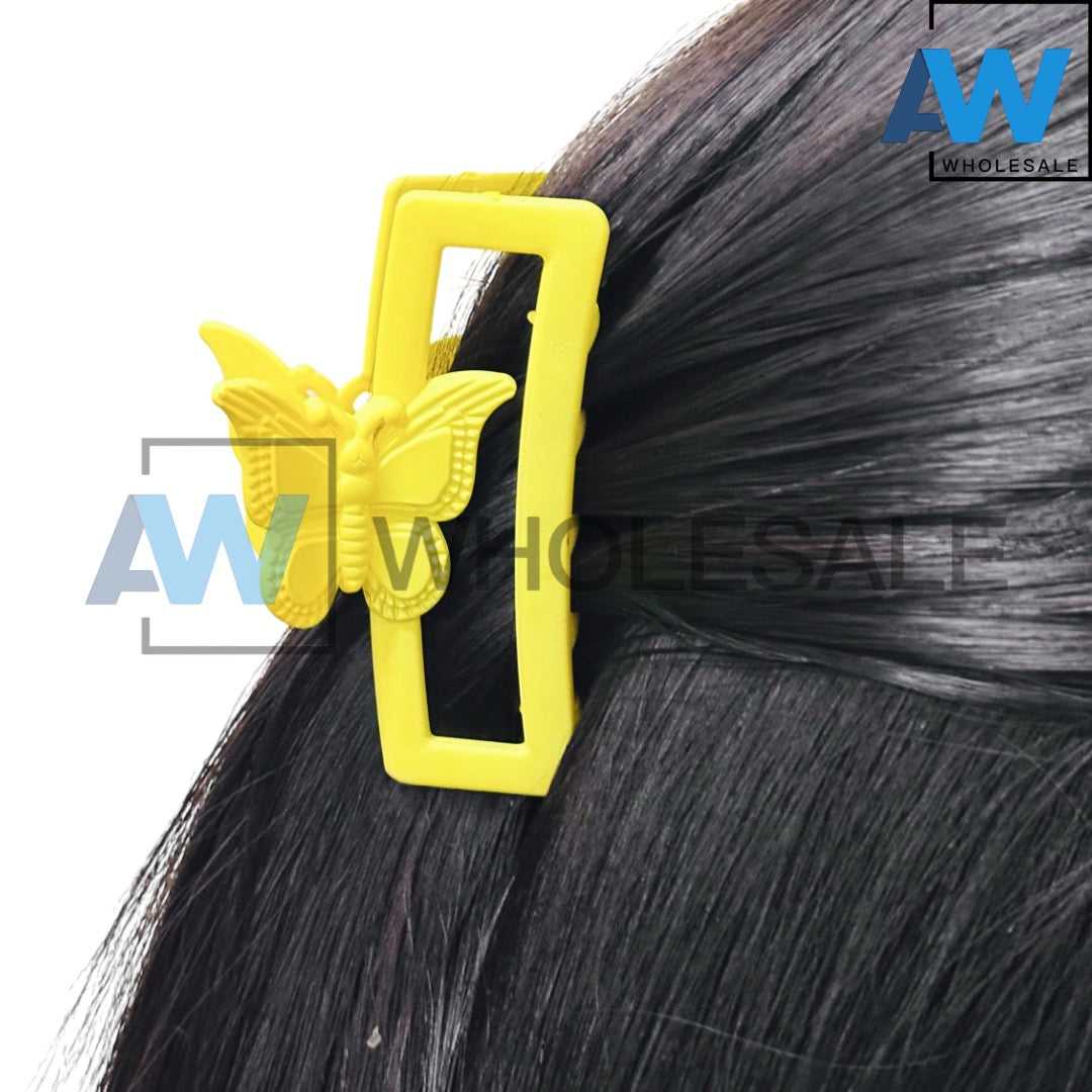AB-1105 (12 pcs) Matte 7 cm Hair Clamps