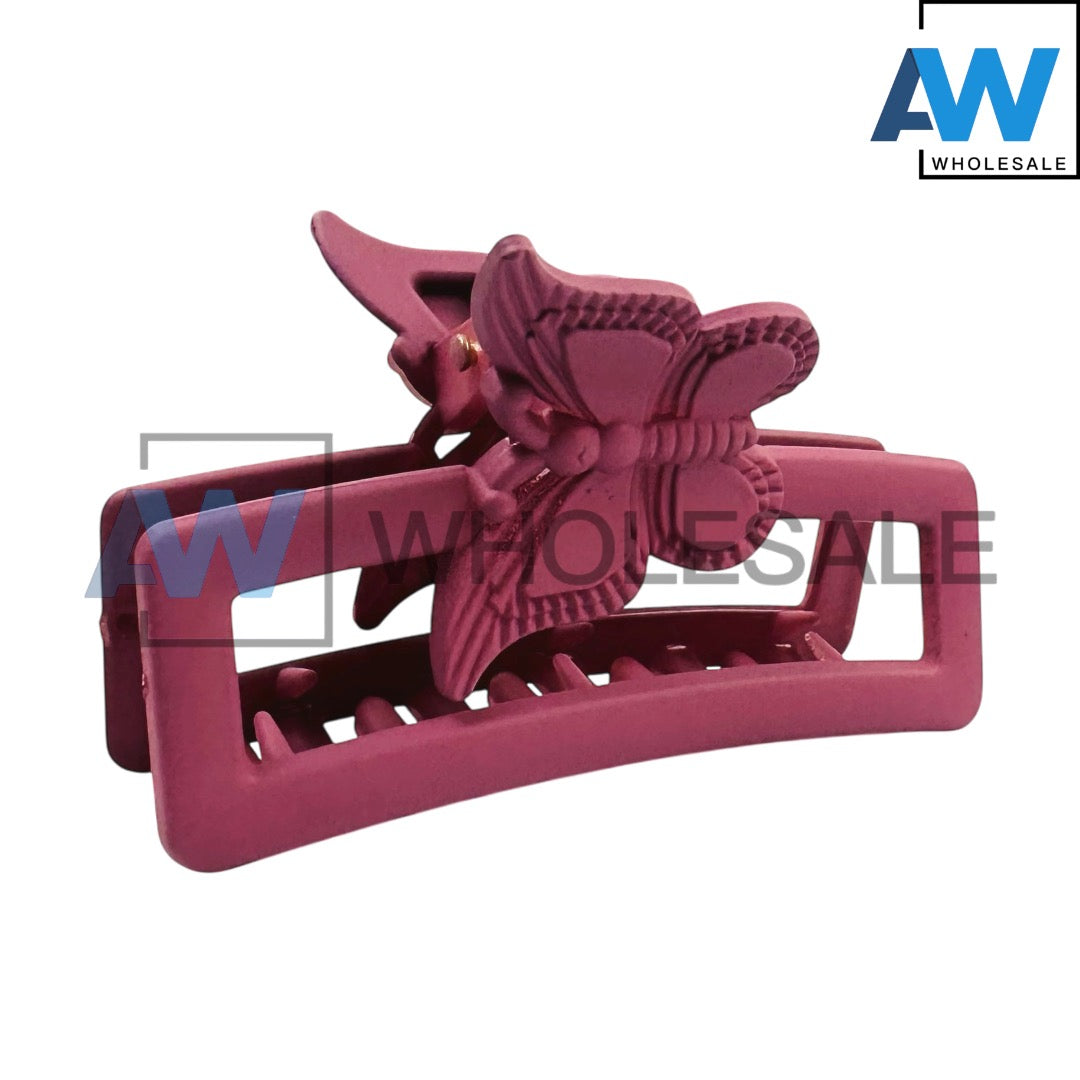 AB-1105 (12 pcs) Matte 7 cm Hair Clamps