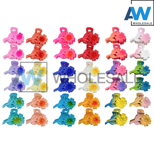 AB-1117 (12 pcs) Matte 7 cm Hair Clamps