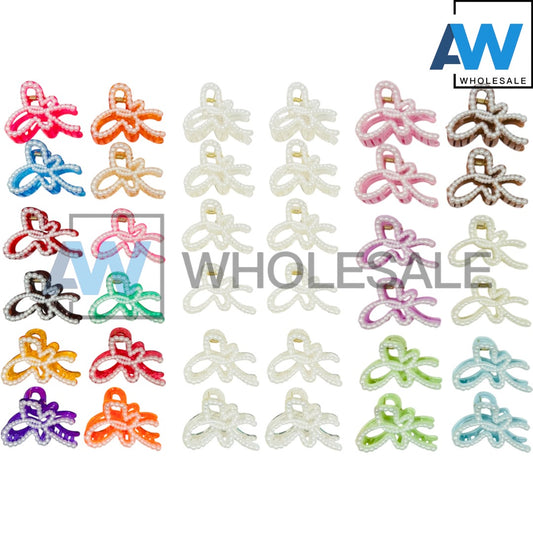 AB-1118 (12 pcs) Glossy/Matte 7 cm Hair Clamps