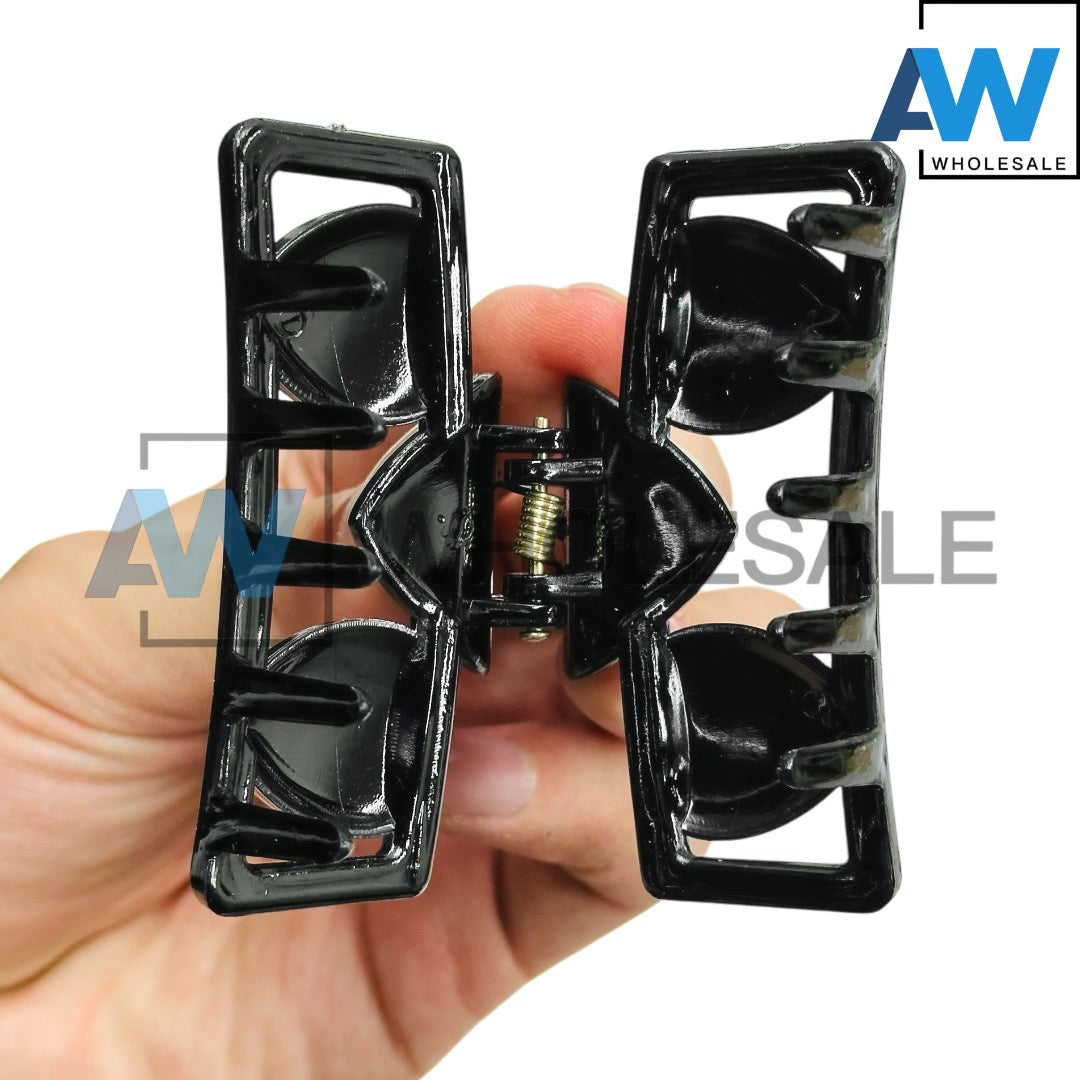 AB-1123 (12 pcs) Glossy 7 cm Hair Clamps