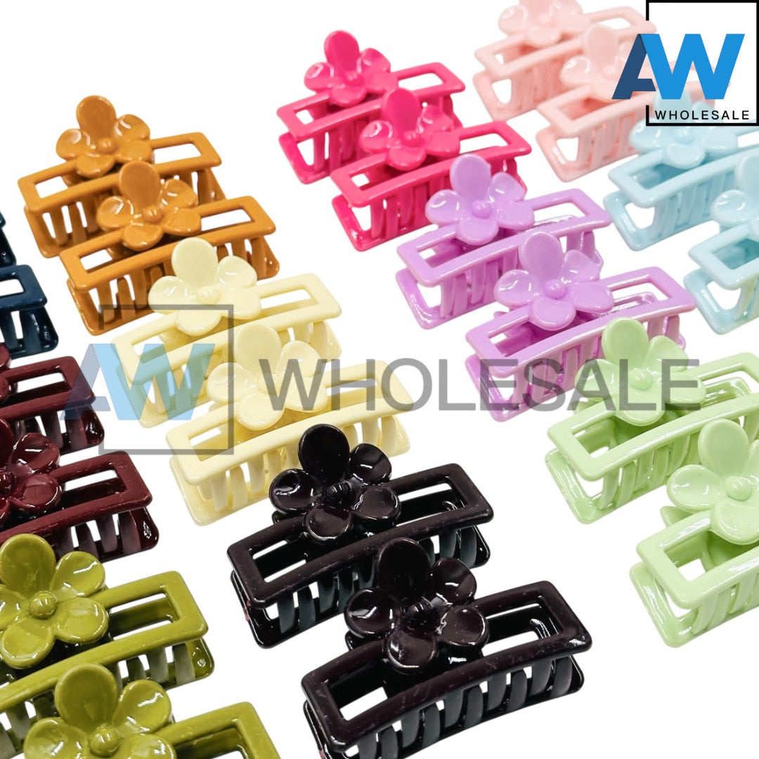 AB-1125 (12 pcs) Glossy 6 cm Hair Clamps