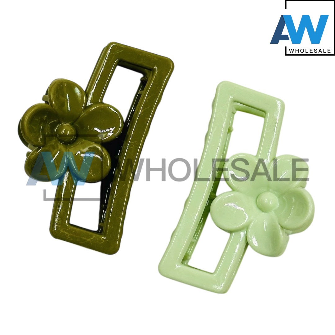 AB-1125 (12 pcs) Glossy 6 cm Hair Clamps