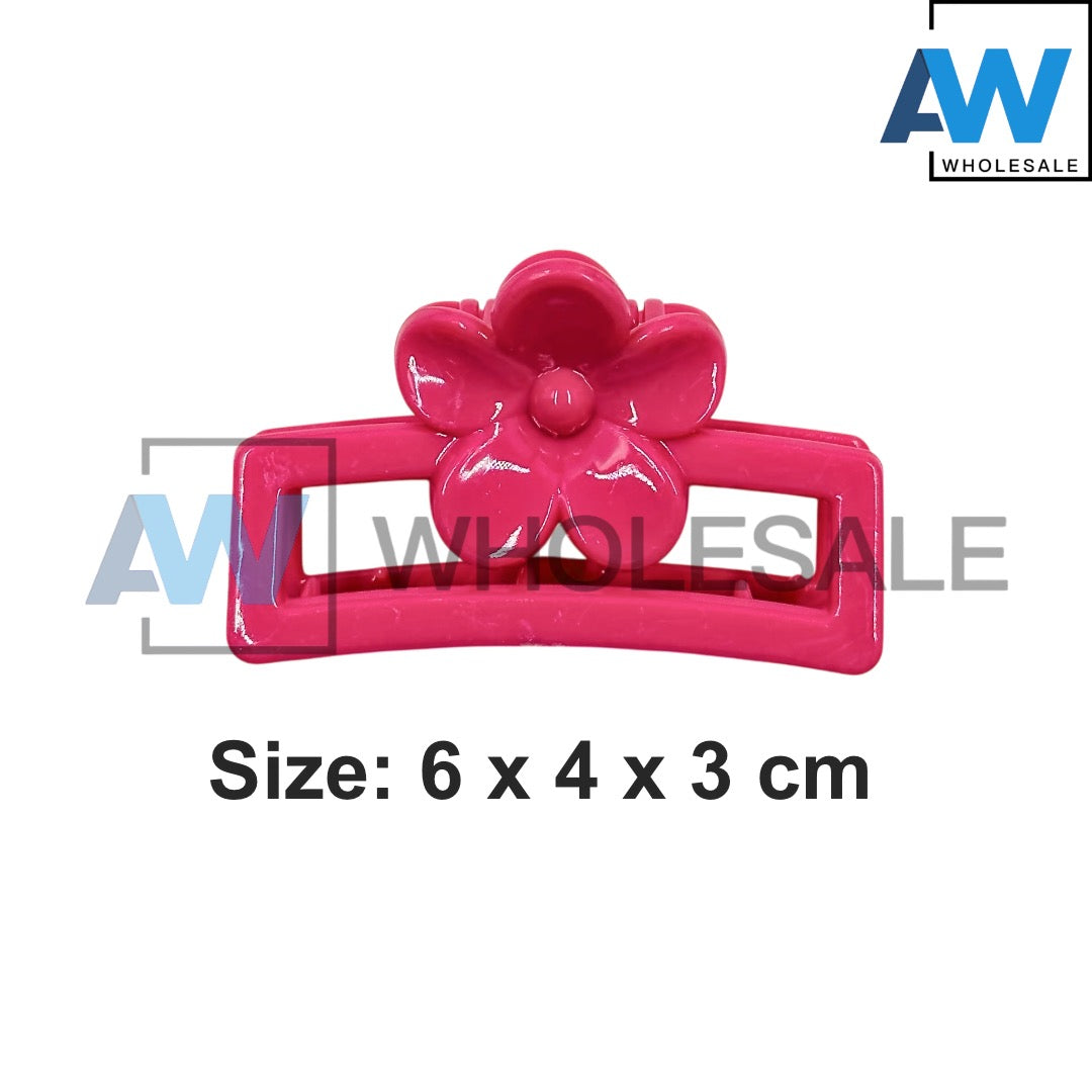 AB-1125 (12 pcs) Glossy 6 cm Hair Clamps