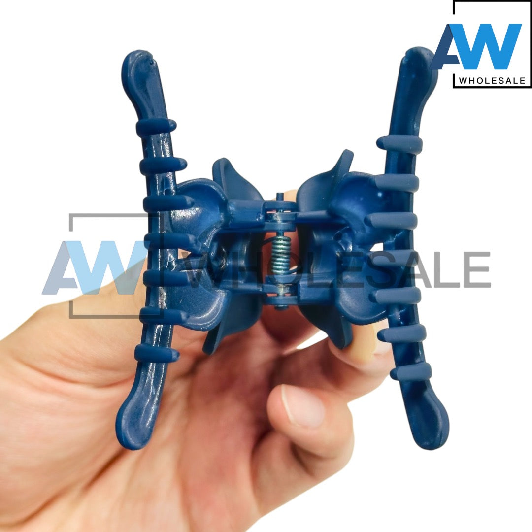 AB-1127 (12 pcs) Matte 7 cm Hair Clamps