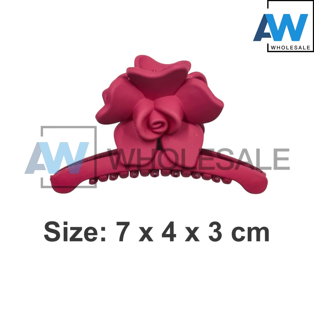 AB-1127 (12 pcs) Matte 7 cm Hair Clamps