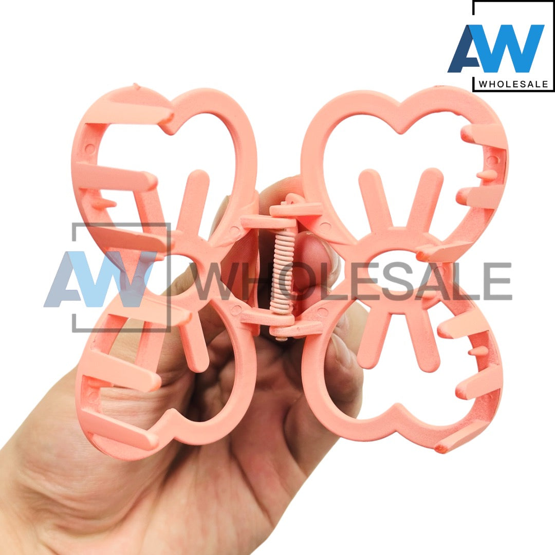 AB-1131 (12 pcs) Matte 8 cm Hair Clamps