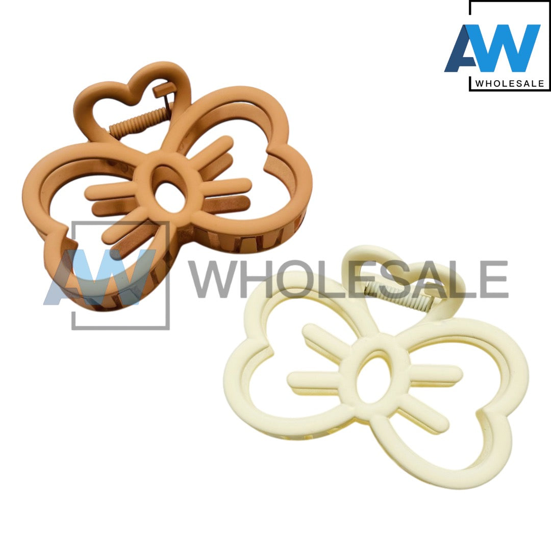 AB-1131 (12 pcs) Matte 8 cm Hair Clamps