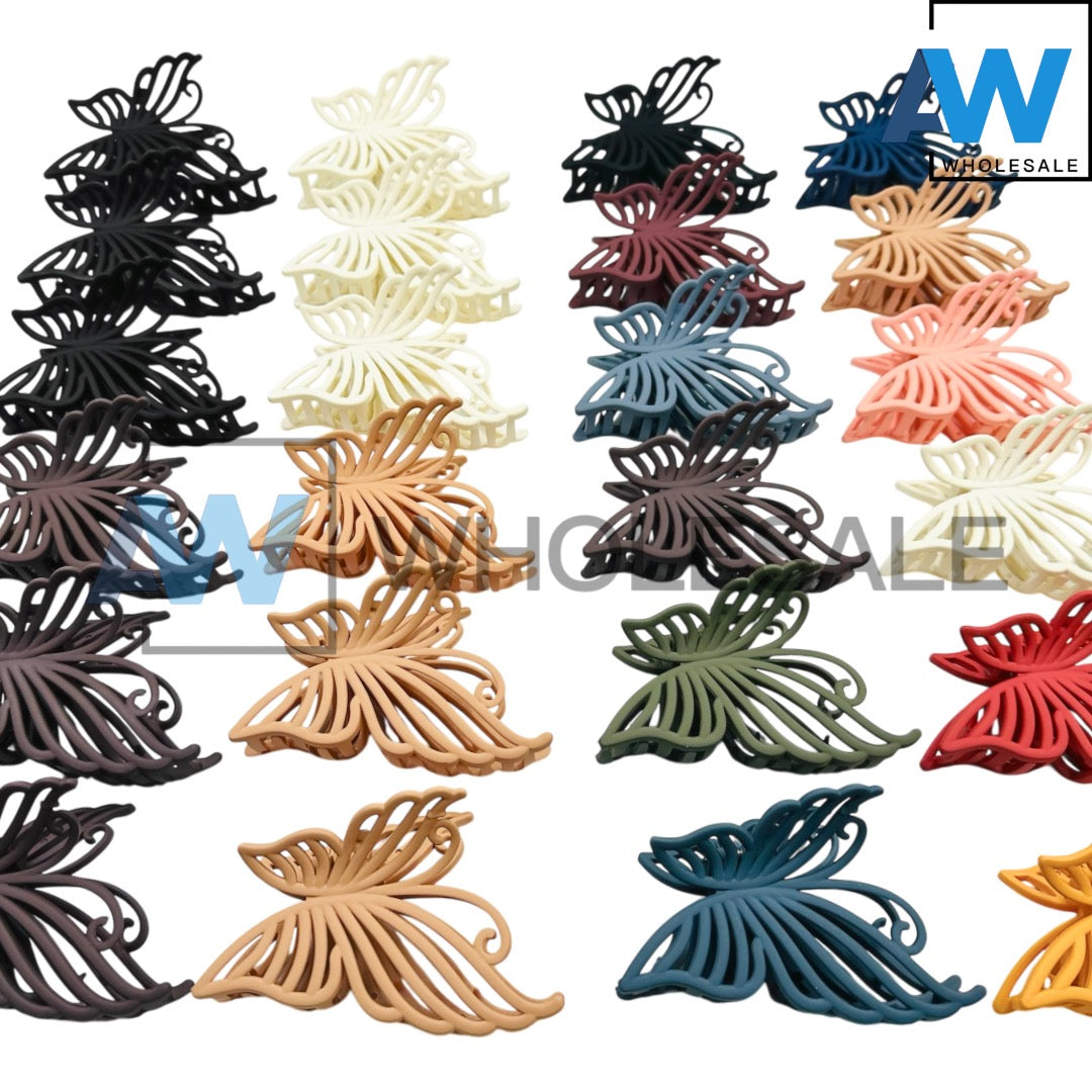 AB-1133 (12 pcs) Matte 11 cm Hair Clamps