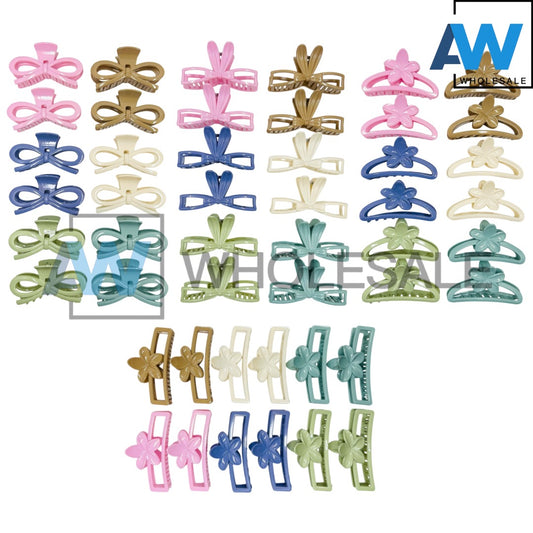 AB-1134 (12 pcs) Glossy 12 cm Hair Clamps