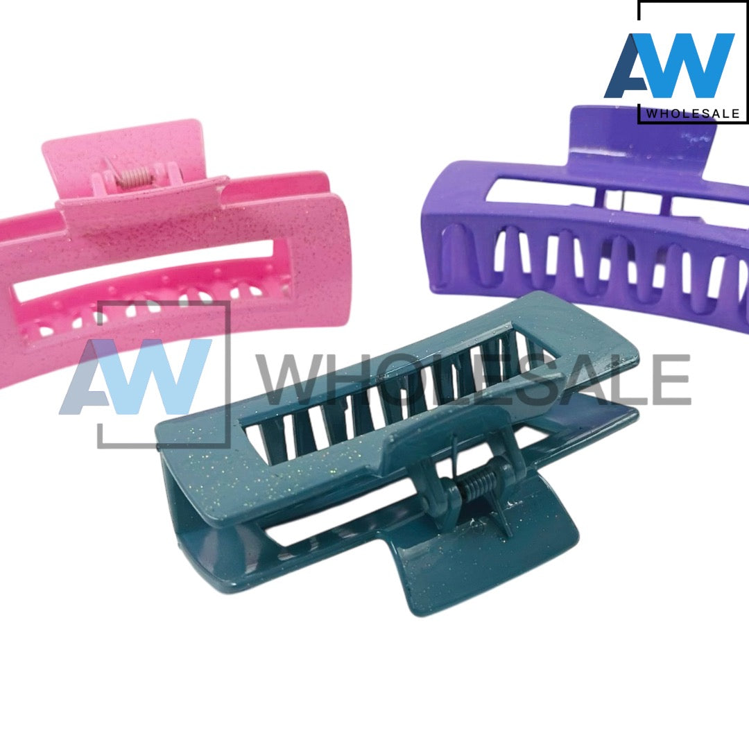 AB-1140 (12 pcs) Glossy 11 cm Hair Clamps