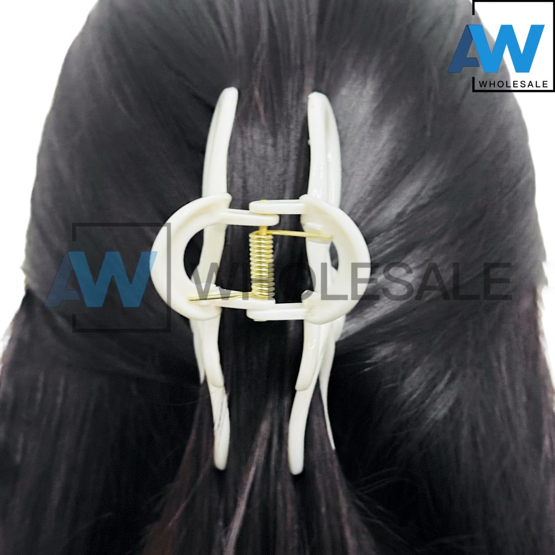 AB-1143 (12 pcs) Glossy 11 cm Hair Clamps