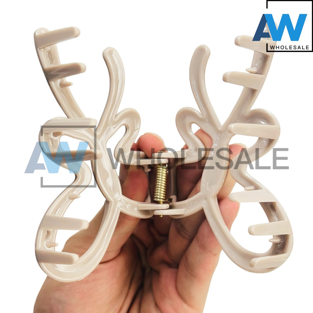 AB-1143 (12 pcs) Glossy 11 cm Hair Clamps