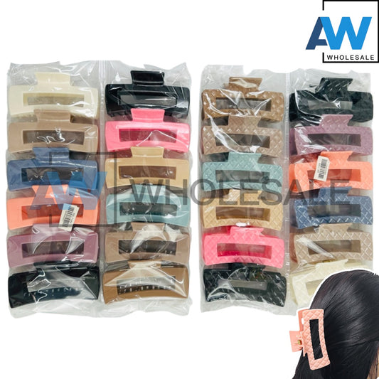 AB-1144 (12 pcs) Glossy 11 cm Hair Clamps