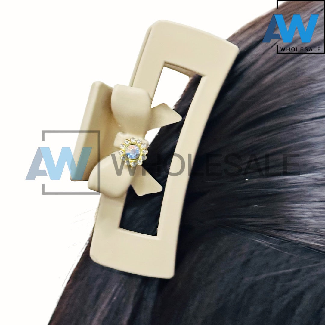 AB-1145 (12 pcs) Matte 11 cm Hair Clamps