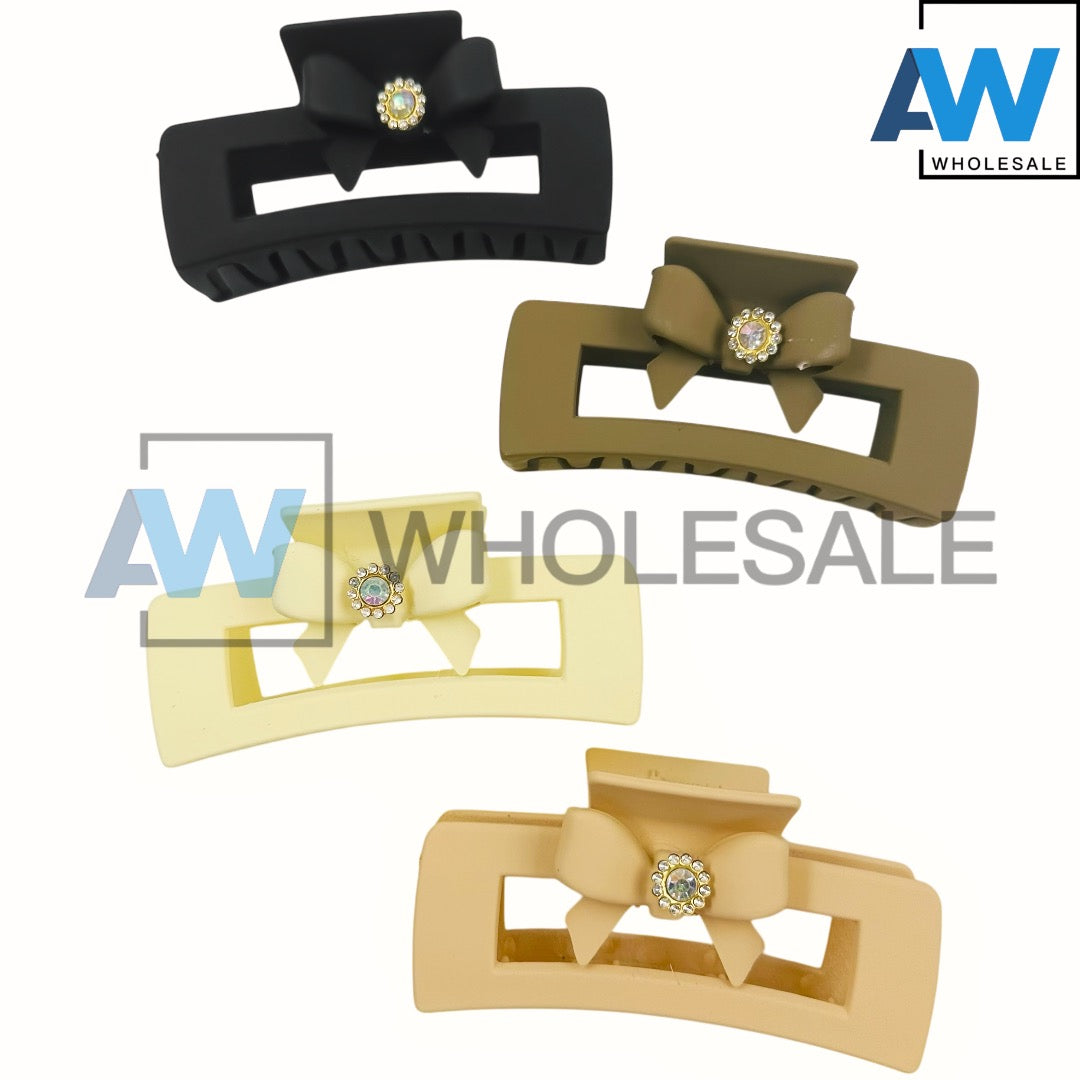 AB-1145 (12 pcs) Matte 11 cm Hair Clamps