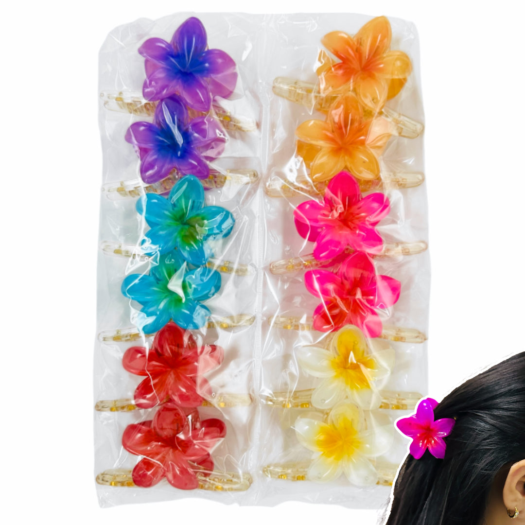 AB-1146 (12 pcs) Glossy 11 cm Hair Clamps