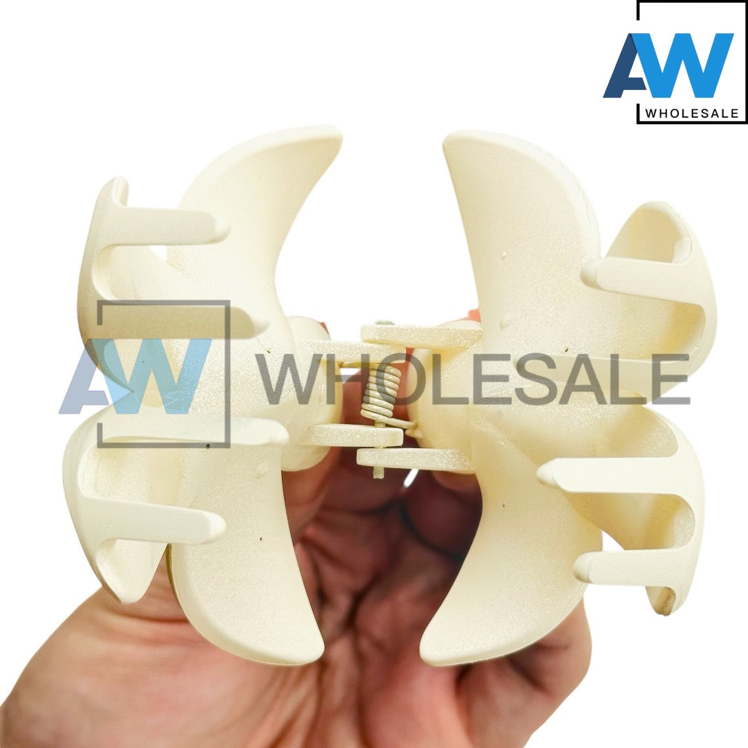 AB-1150 (12 pcs) Matte 8 cm Hair Clamps