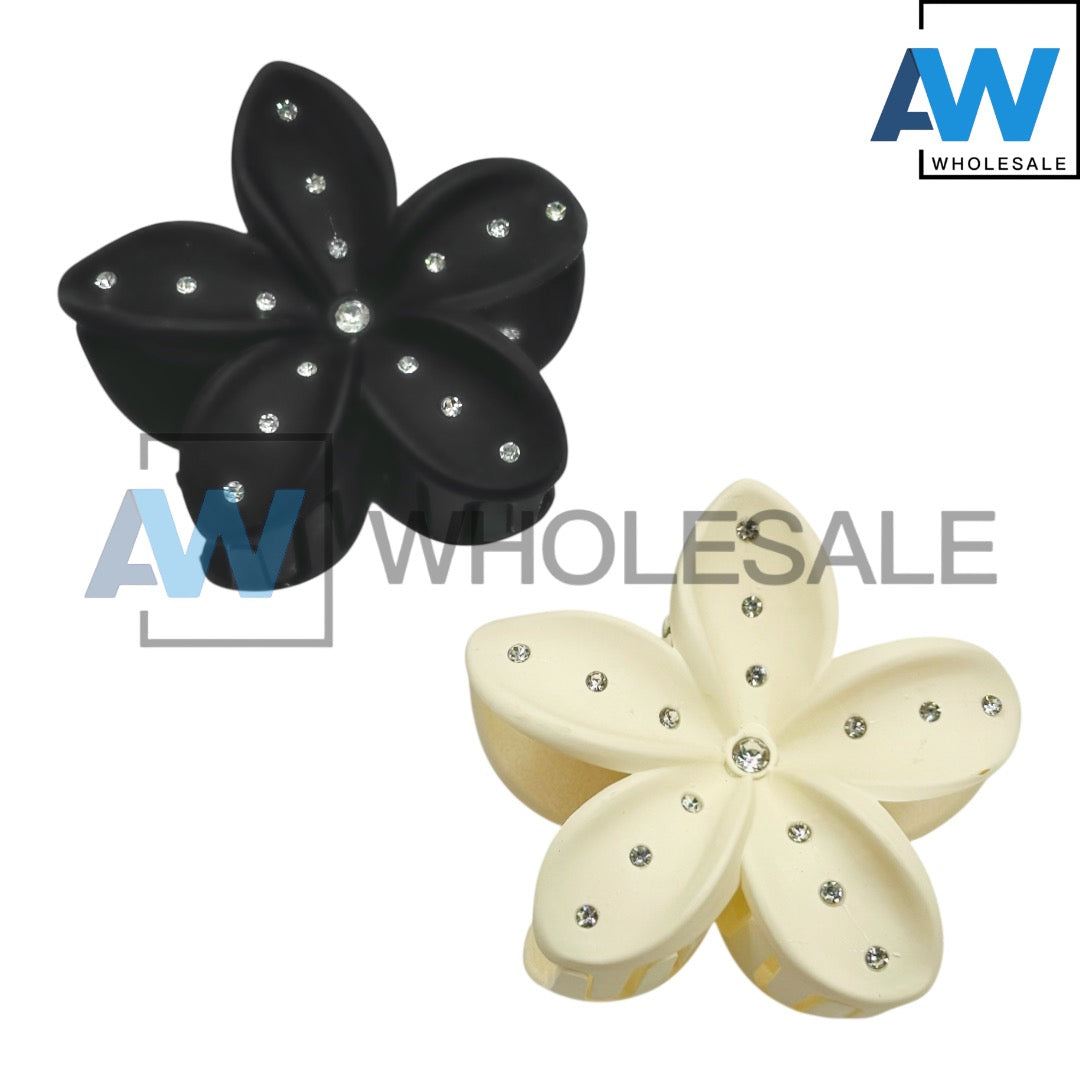 AB-1150 (12 pcs) Matte 8 cm Hair Clamps