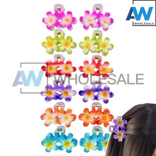AB-1156 (12 pcs) Glossy 8 cm Hair Clamps