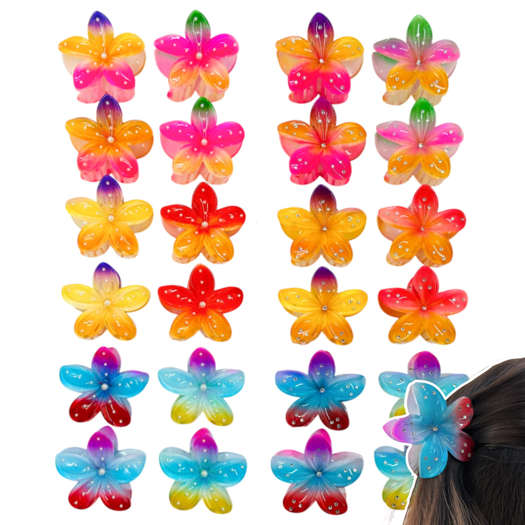 AB-1157 (12 pcs) Glossy 8 cm Hair Clamps