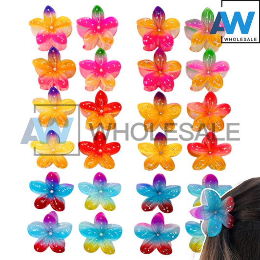 AB-1157 (12 pcs) Glossy 8 cm Hair Clamps