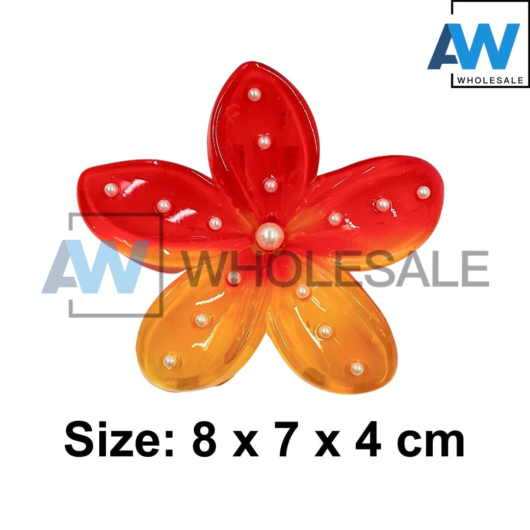 AB-1157 (12 pcs) Glossy 8 cm Hair Clamps