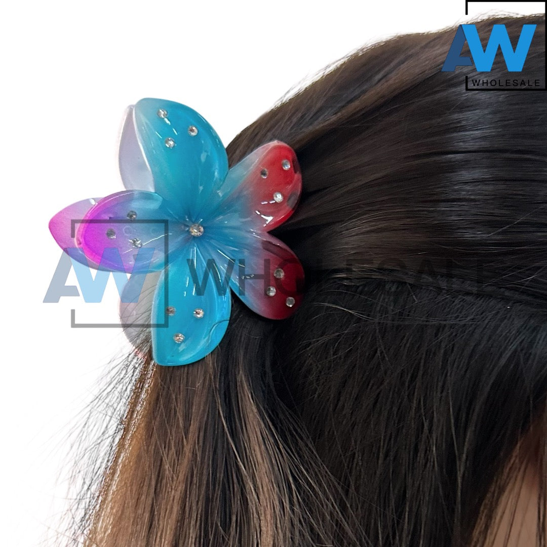 AB-1157 (12 pcs) Glossy 8 cm Hair Clamps