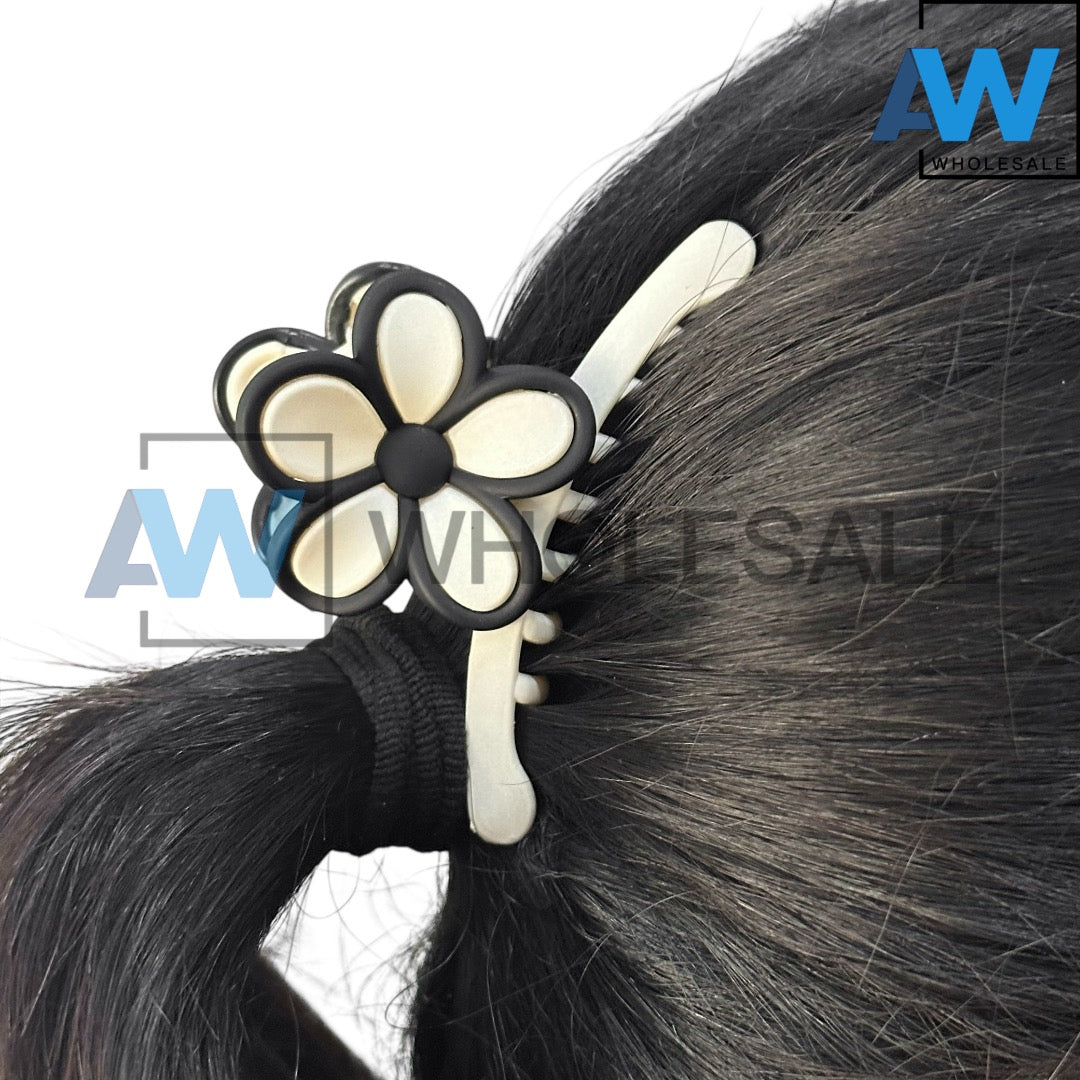 AB-1168 (12 pcs) Matte 7 cm Hair Clamps