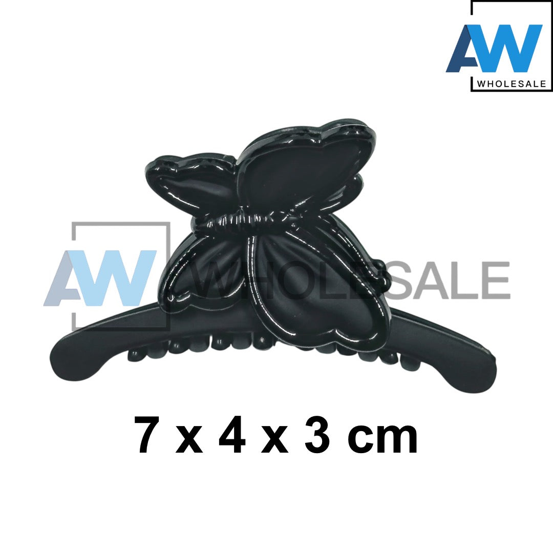 AB-1168 (12 pcs) Matte 7 cm Hair Clamps